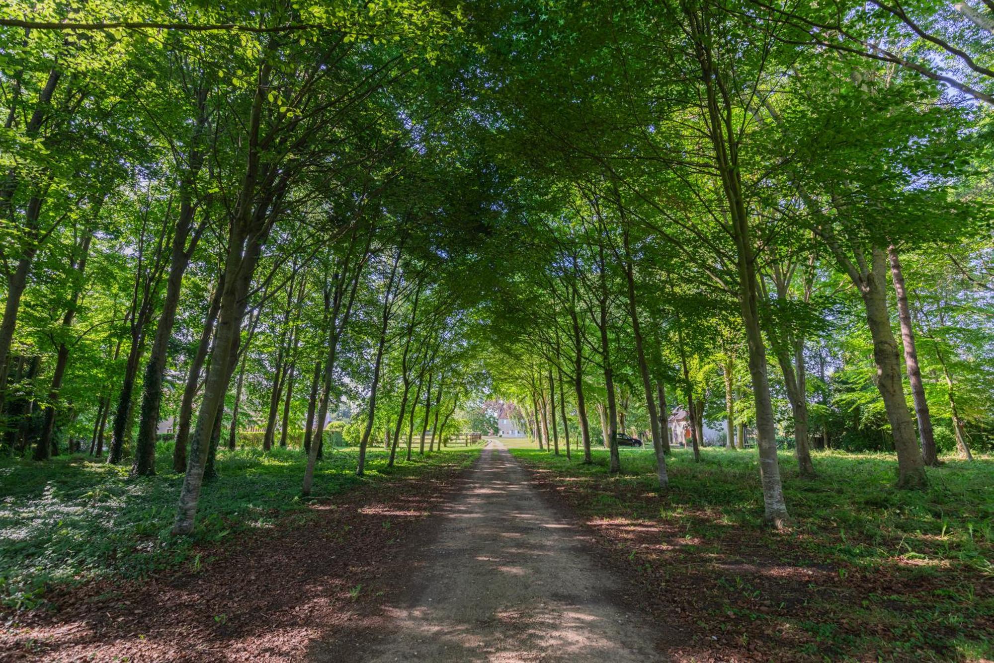 Charmante Chaumiere Romantique Bieville-en-Auge Bagian luar foto